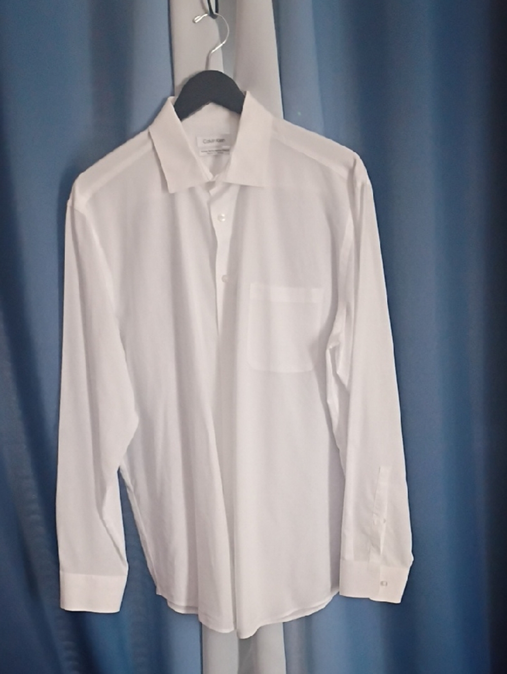 Calvin Klein White Men's Button-Up Dress Shirt
